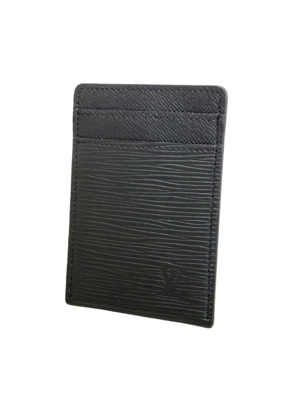 Louis Vuitton Card Case Epi Pince Noir